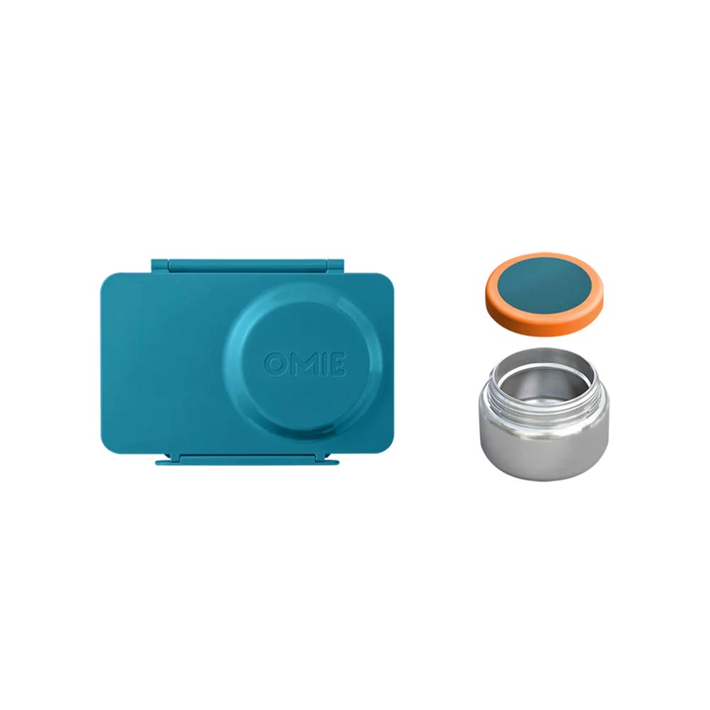 Omie Omielife UP Hot & Cold Lunch Box - Teal Green