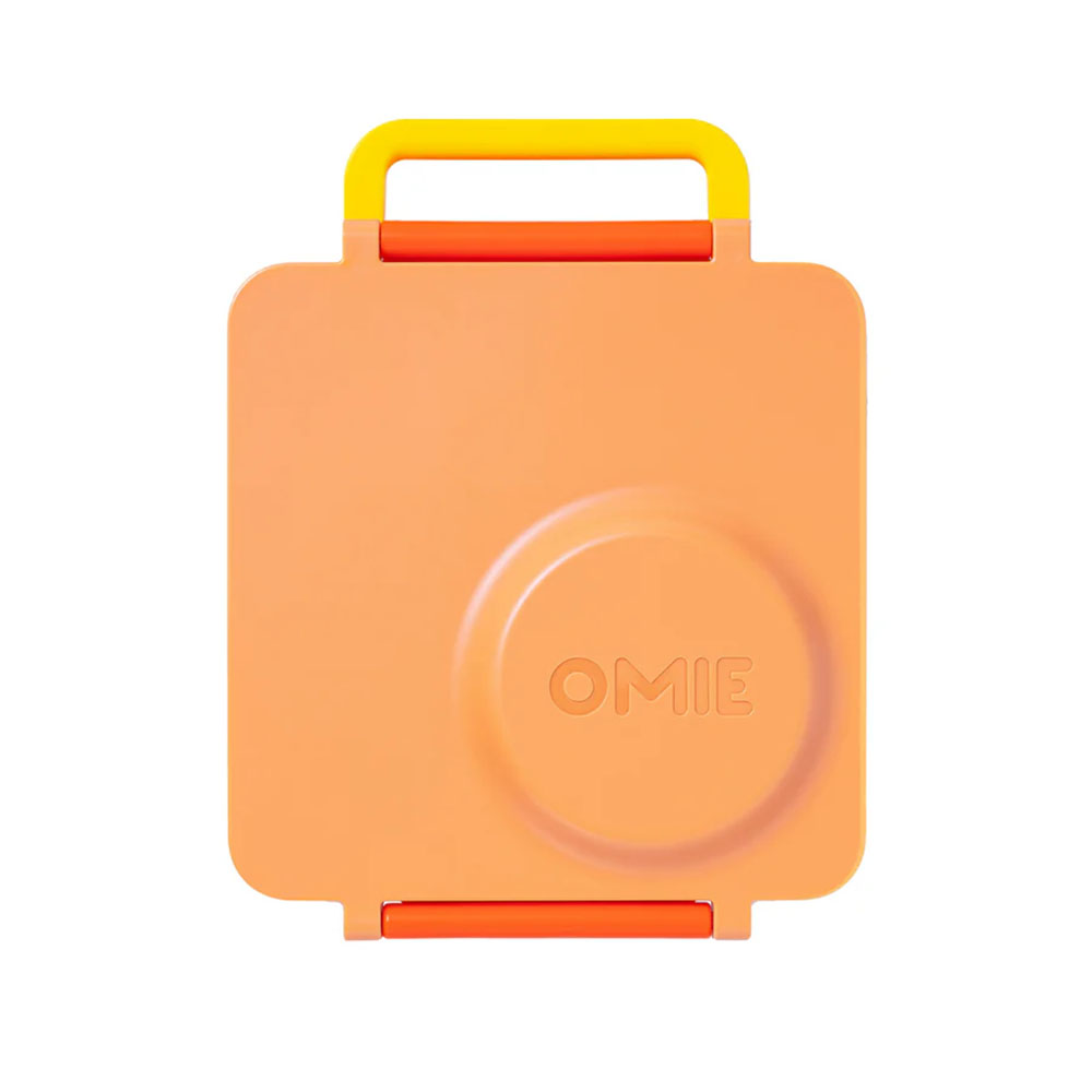 OmieBox Insulated Hot & Cold Bento Box - Poppy Orange