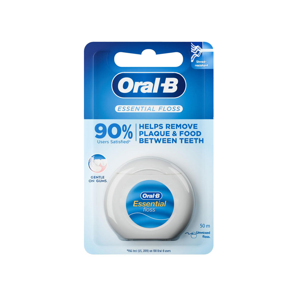 Oral-B Essential Floss Unwaxed - 50m