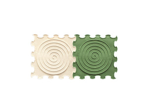 OrtotoMindfulnessFingerSensoryLabyrinthGreen&MilkyWhite2Pcs