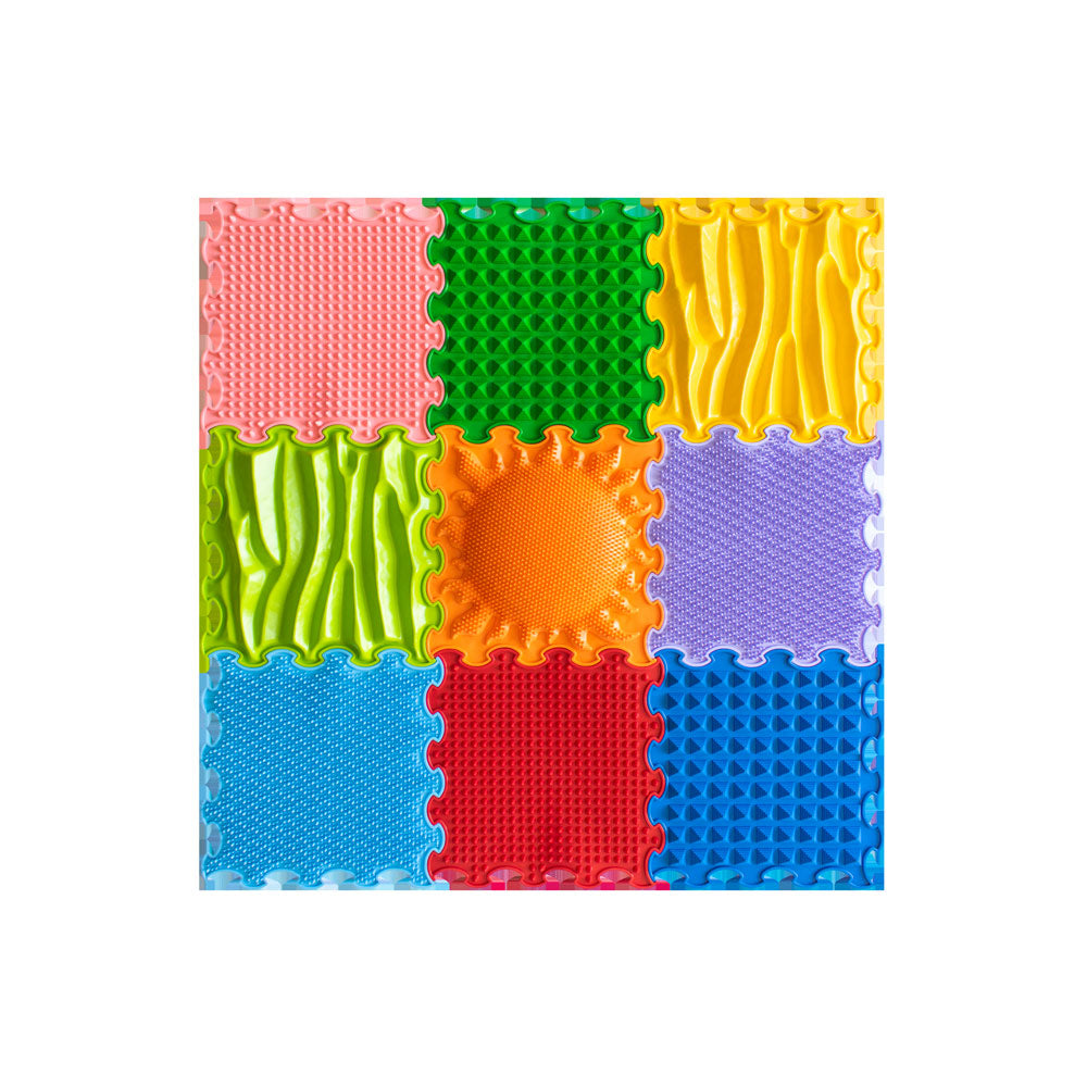 OrtotoStimulativeRainbowMassageMatsSet