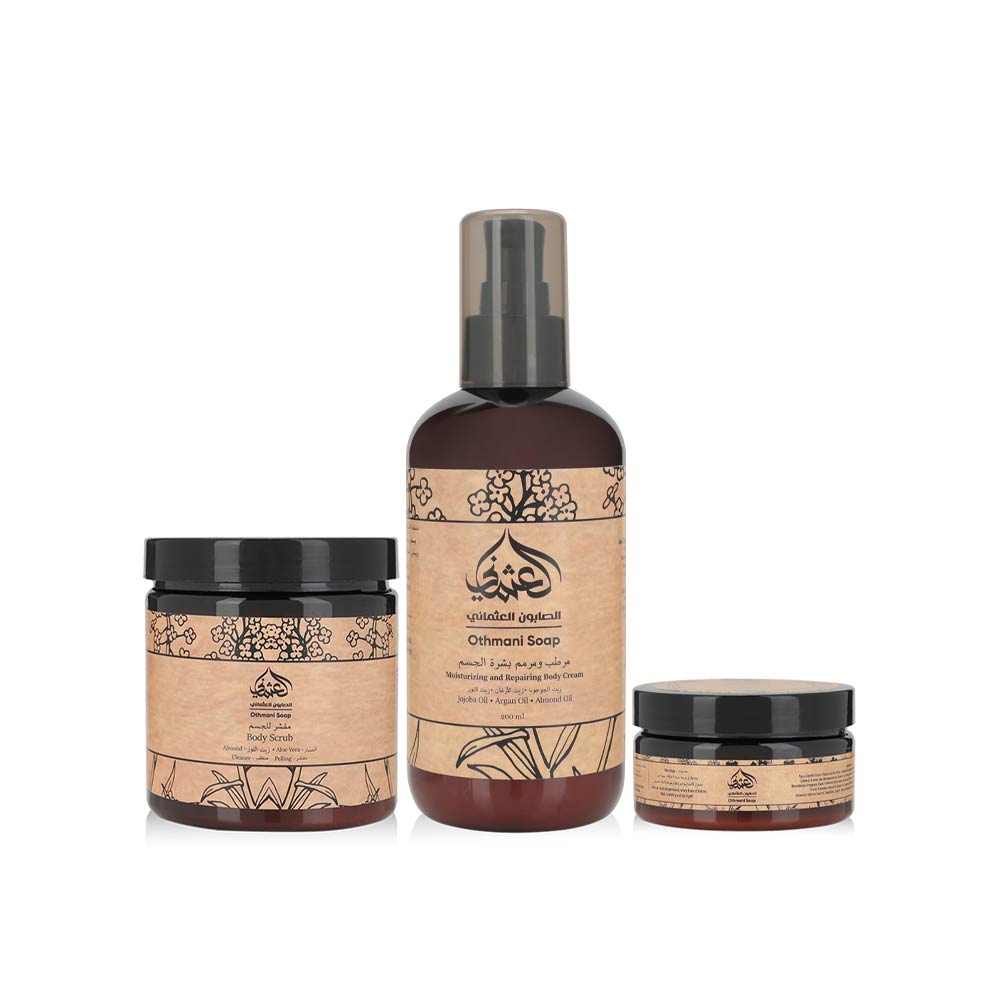 Othmani Soap Moisturizing Body Care Set