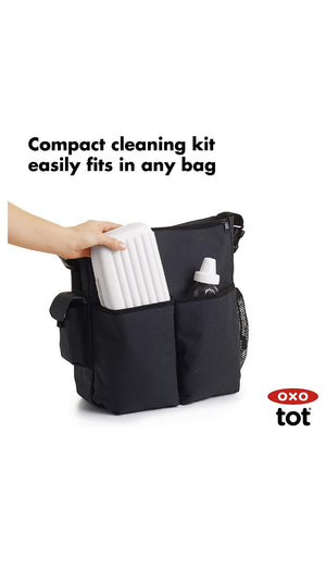 OxoDryingRackwithBottleBrushGray6