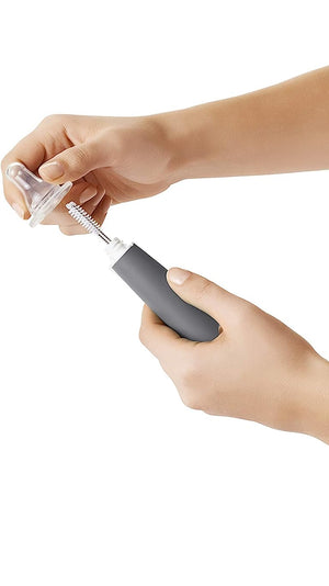 OxoDryingRackwithBottleBrushGray8