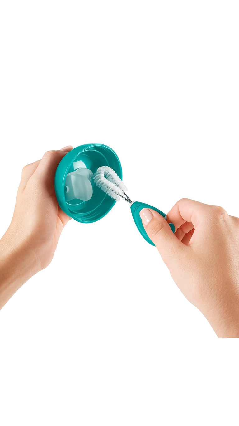 OxoTotOntheGoStraw&SippyCupTopCleaningSetTeal3