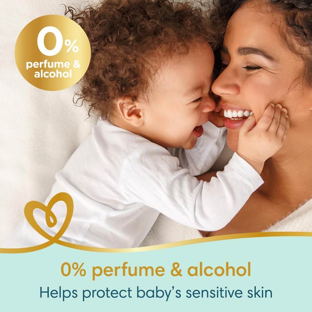 Pampers Sensitive Baby Wipes - (4x56) 224 Wipes Pack