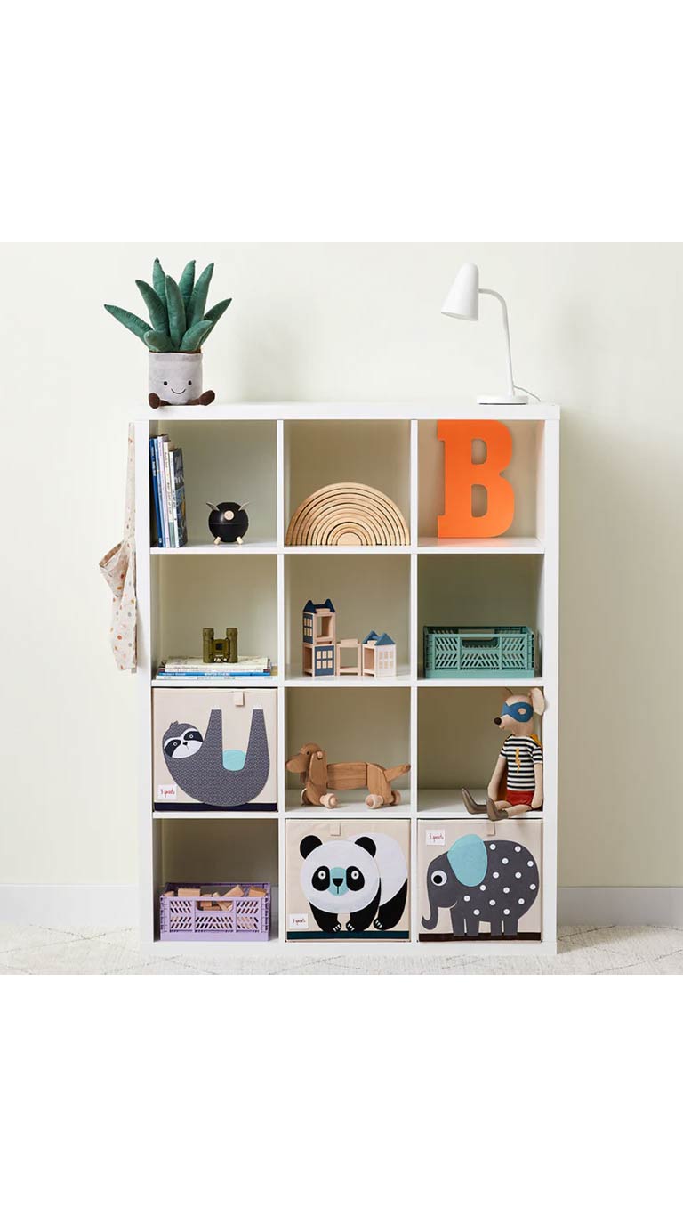 3 Sprouts Storage Box  - Panda