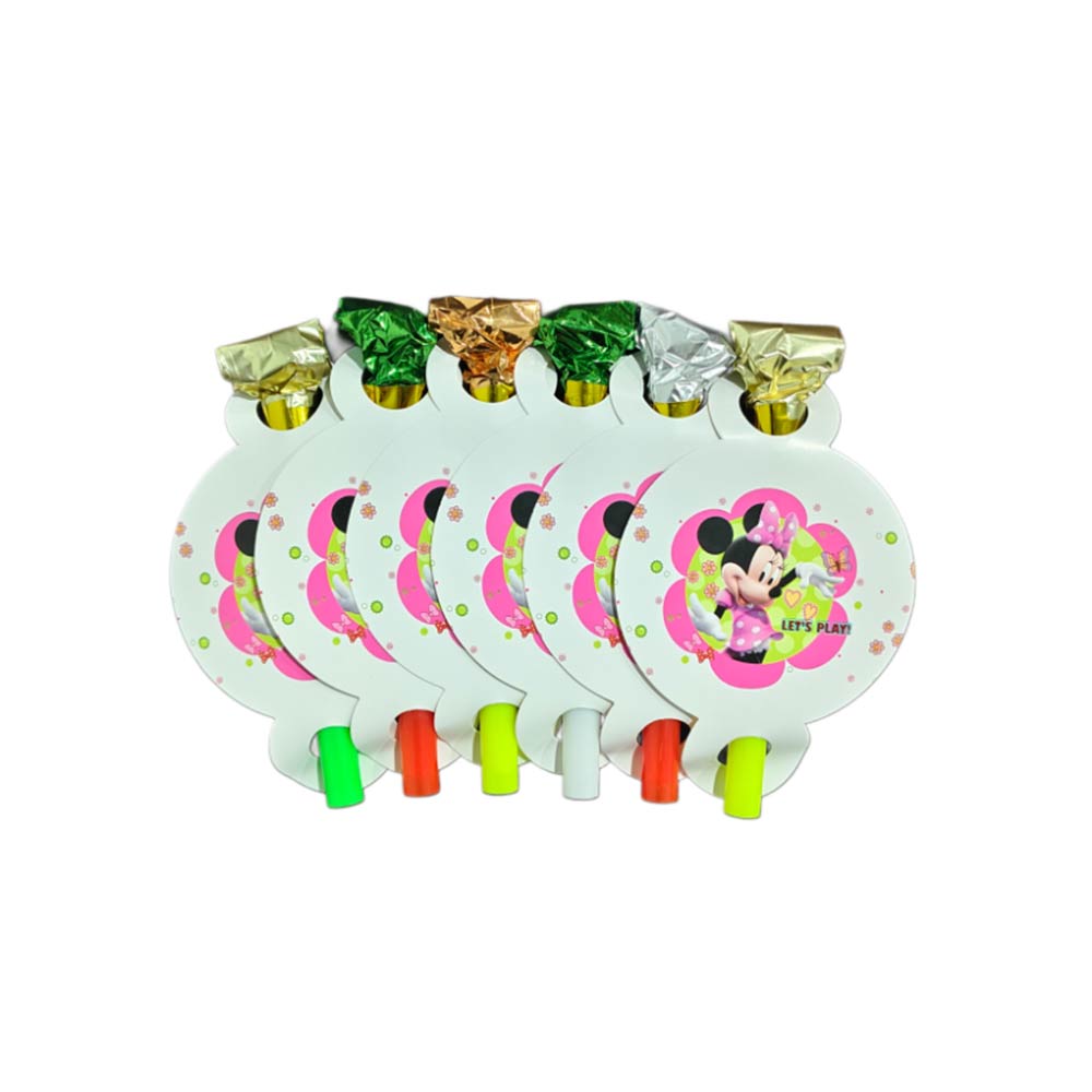 Party Whistles - 6 Pcs