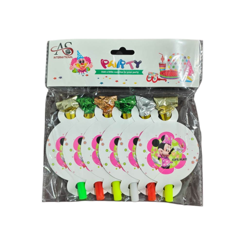Party Whistles - 6 Pcs
