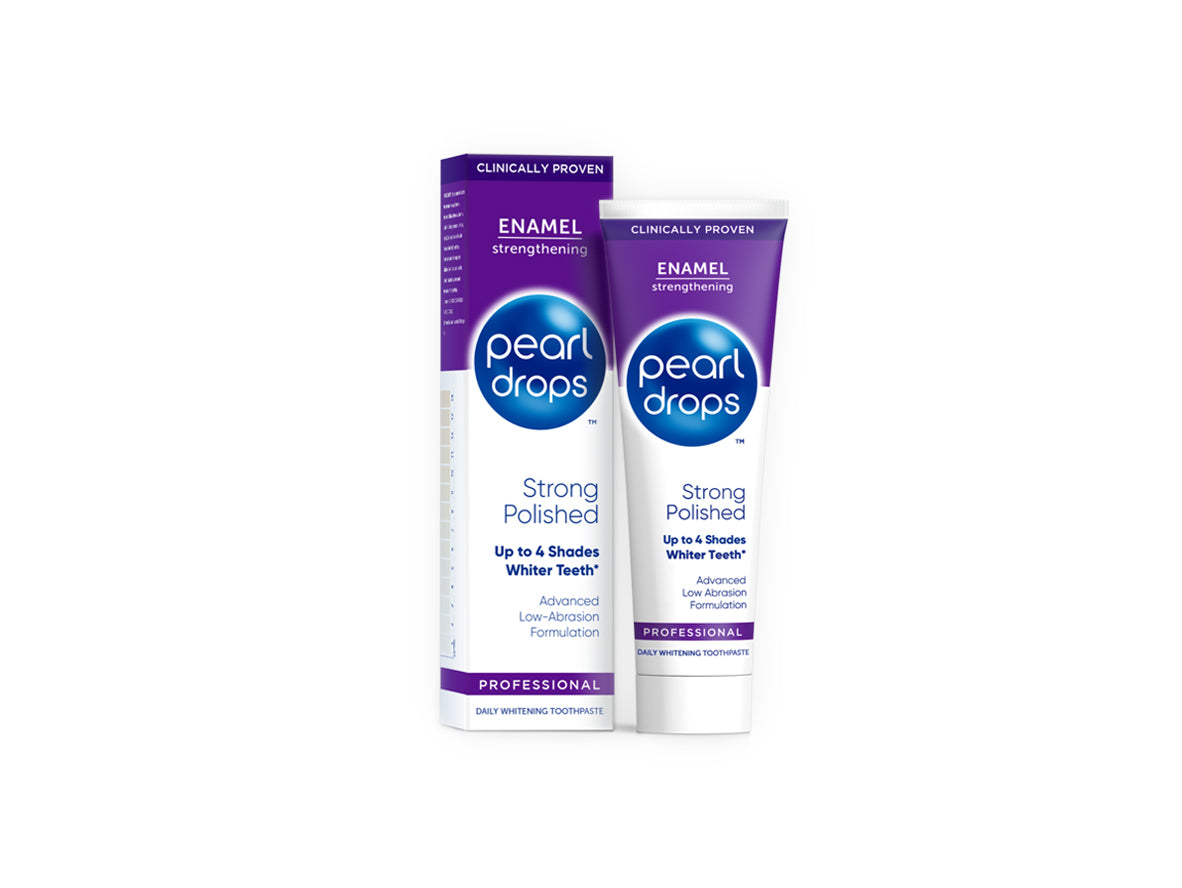 Pearl Drops Enamel Streghthening Strong Polished Daily Whitening Toothpaste – 75ml