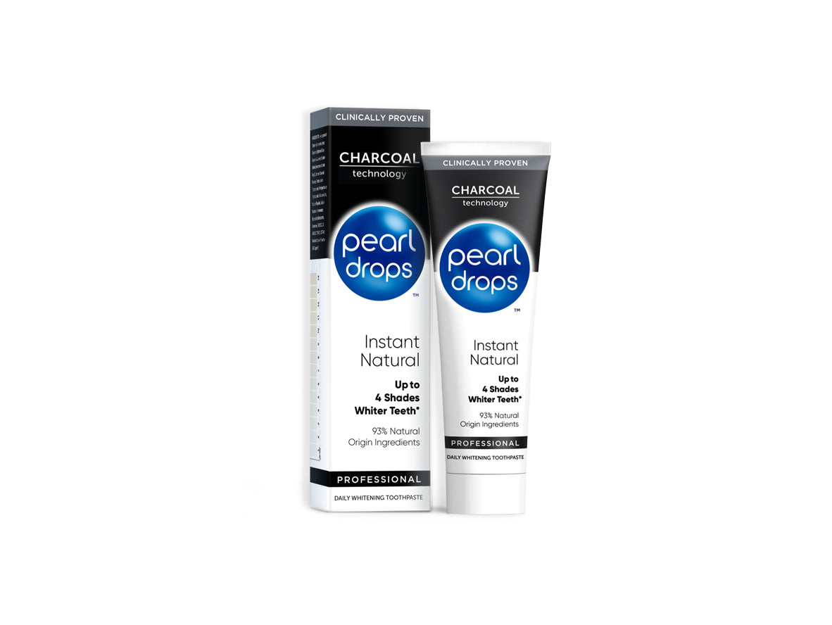 Pearl Drops Charcoal Technology Instant Natural Daily Whitening Toothpaste – 75ml
