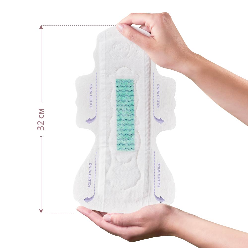 Pectiv Overnight Ultra-thin Extra Long Scented - 10 Pads