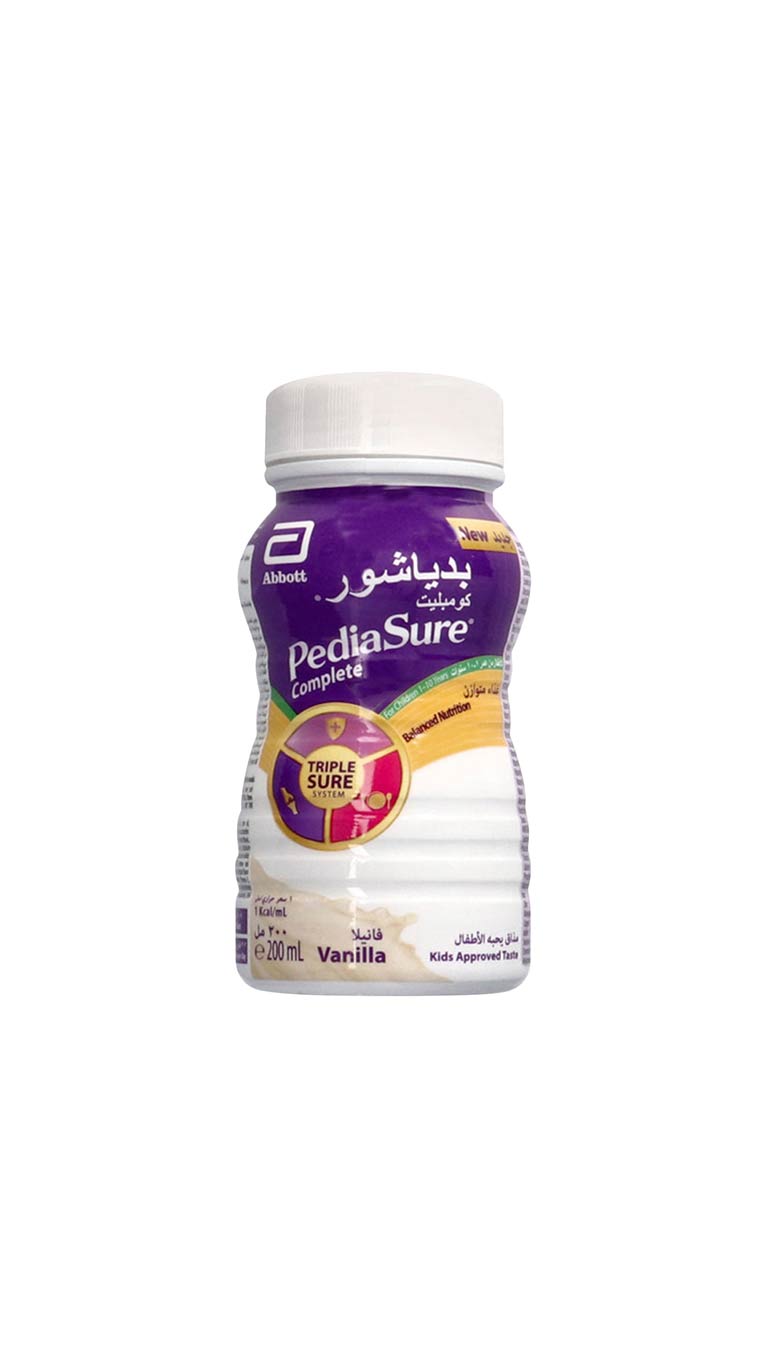 Pediasure Complete Triple Sure System Vanilla Liquid - 200ml