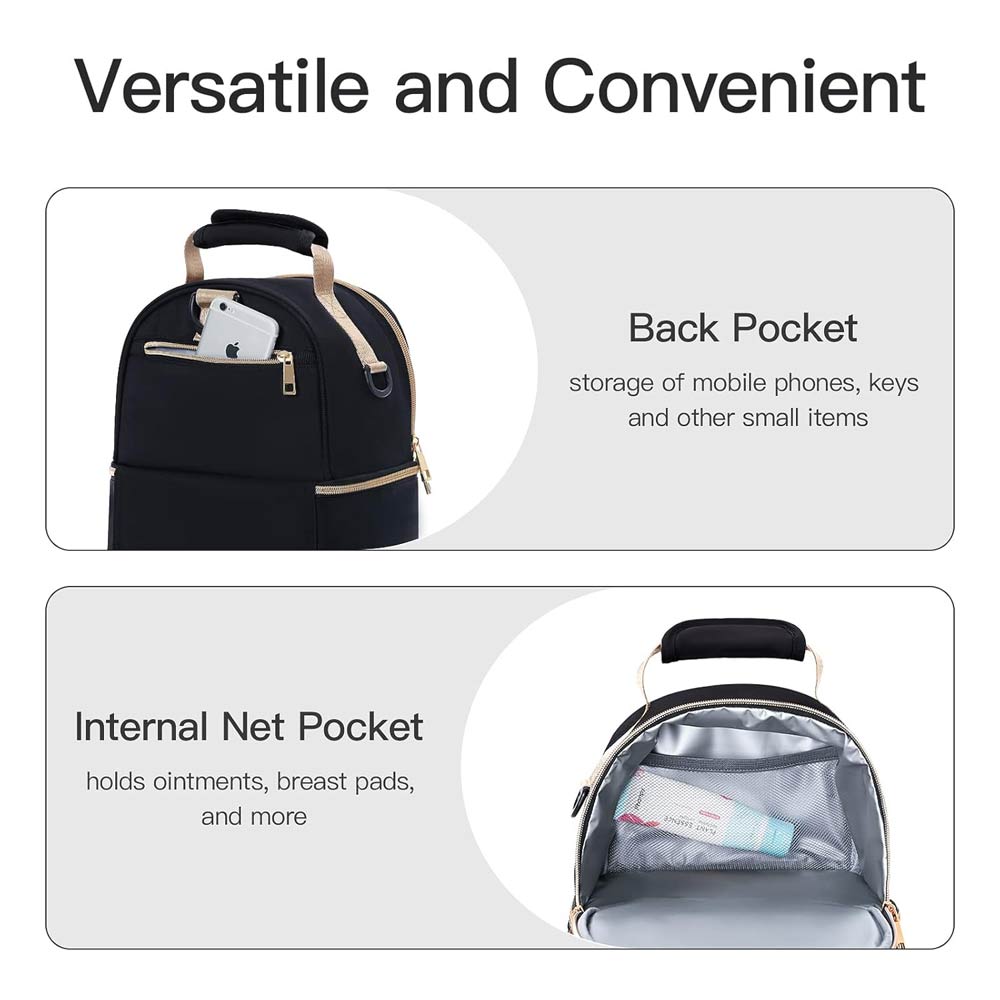 Phanpy Breastmilk Storage Backpack - Black
