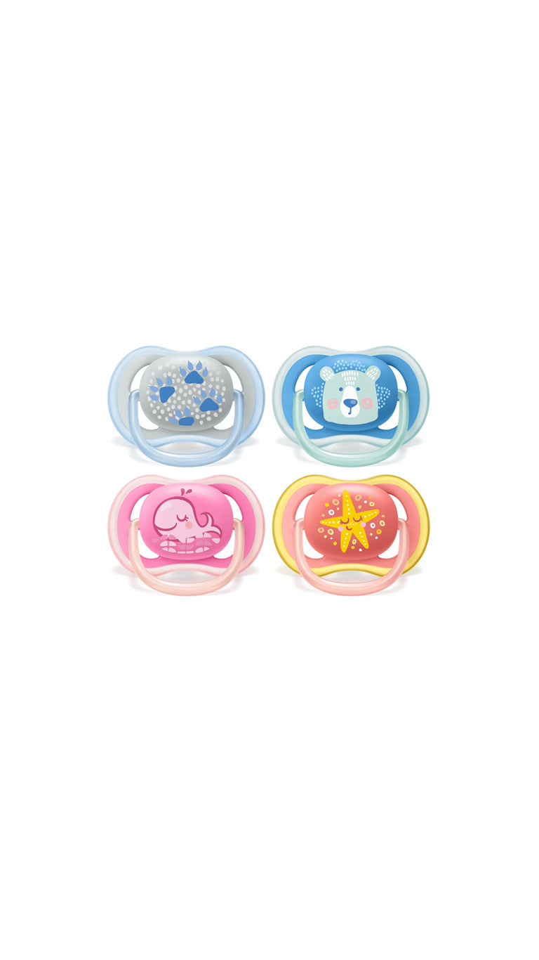 Philips Avent Ultra Air Pacifier (6-18m) – Blue Pack of 2