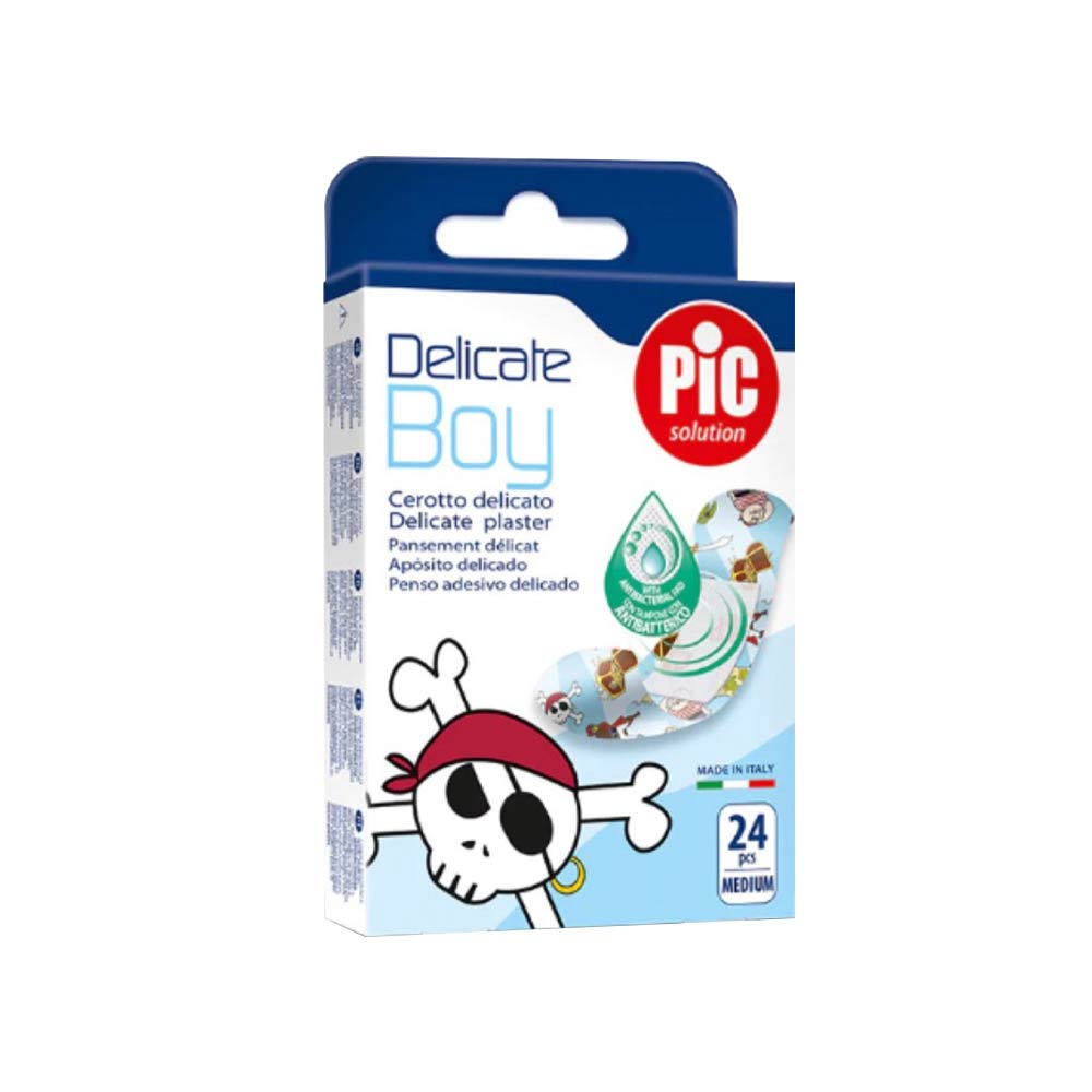 Pic Solution Delicate Boys Plaster - 24 Pcs