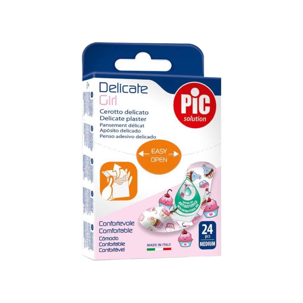 Pic Solution Delicate Girl Plaster - 24 Pcs