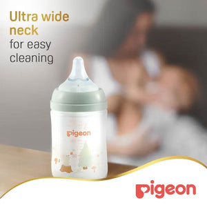 Pigeon SofTouch Anti-Colic Plastic Nursing Bottle 160ml (0m+) - Rabbit