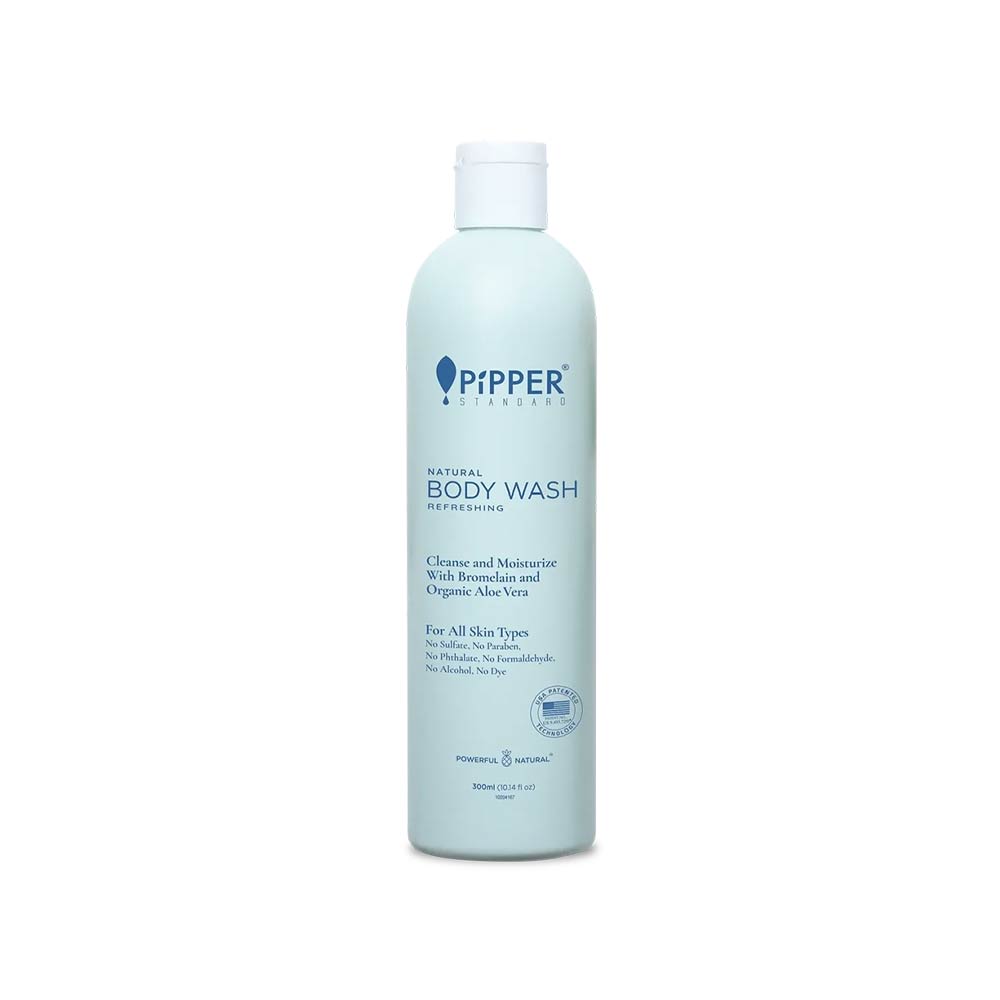 Pipper Natural Body Wash Refreshing Scent 255ml