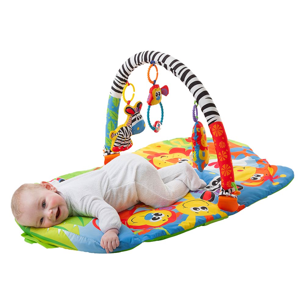Playgro 5-In-1 Safari Super Gym (0m+)