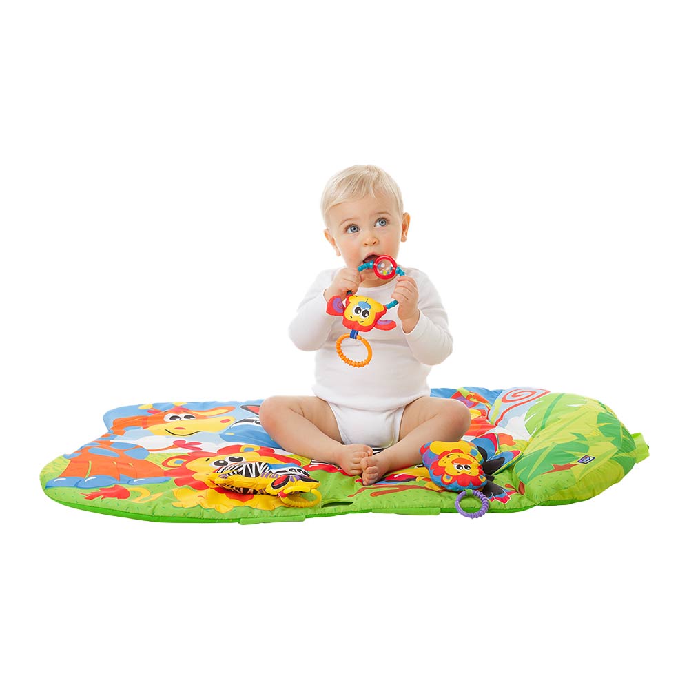 Playgro 5-In-1 Safari Super Gym (0m+)