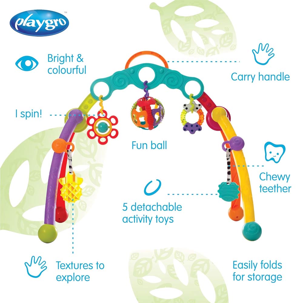 Playgro Fold & Go Play Gym (0m+)