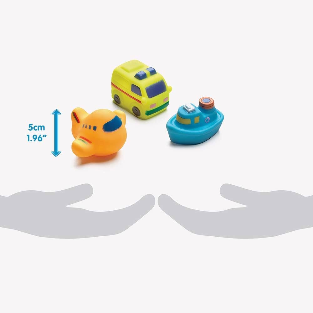 Playgro On The Move Squirtees 3 Pieces
