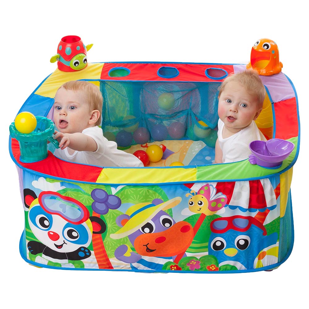 Playgro Pop & Drop Activity Ball Pit (6m+)