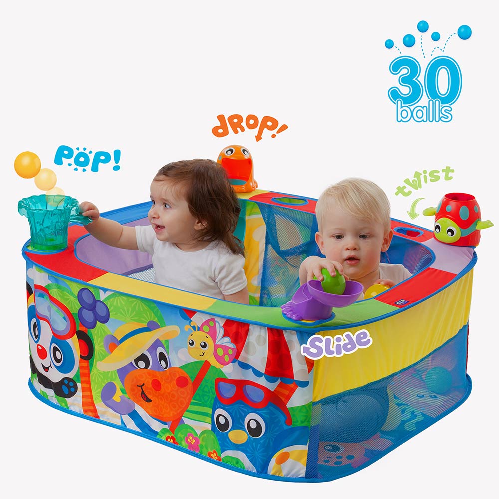 Playgro Pop & Drop Activity Ball Pit (6m+)