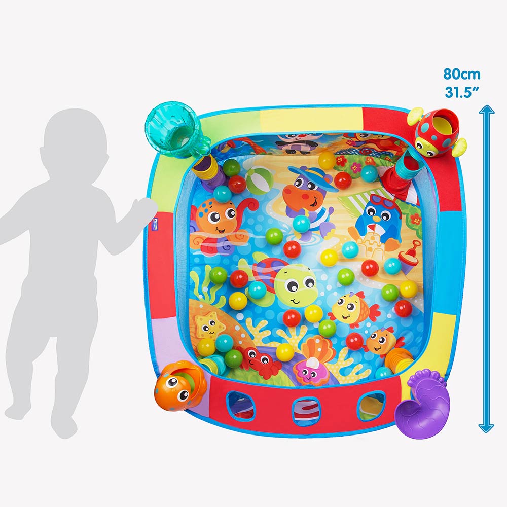 Playgro Pop & Drop Activity Ball Pit (6m+)