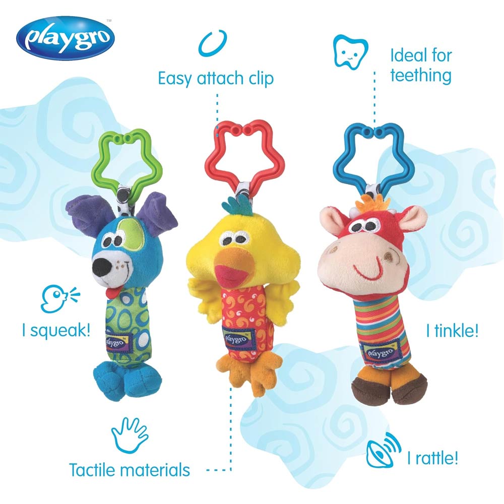 Playgro Tinkle Trio - Hanging Toys