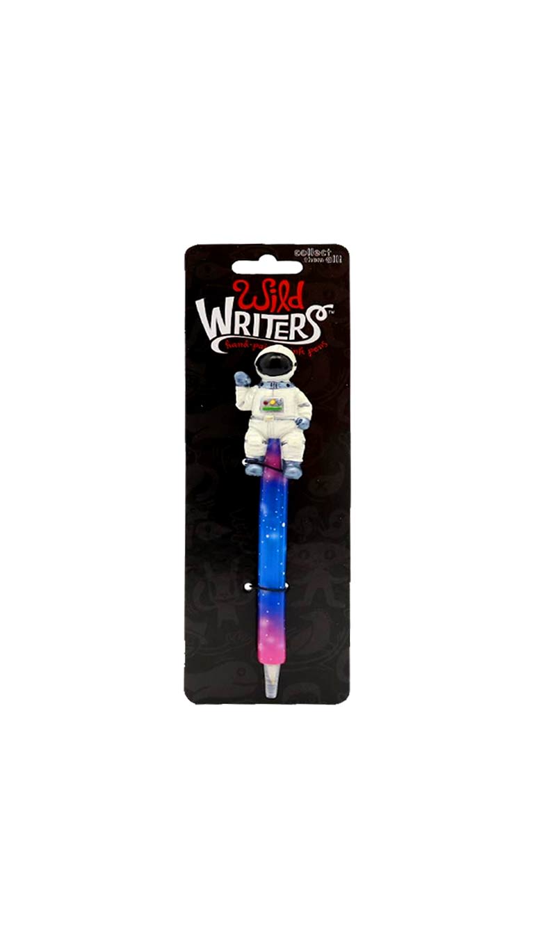 Wild Writers Polystone Rollerball Pen - Astronaut