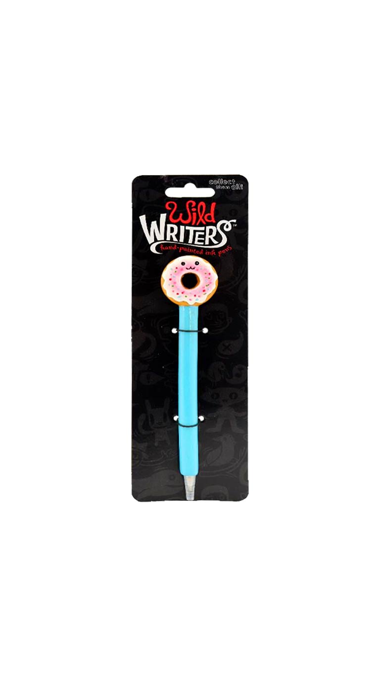 Wild Writers Polystone Rollerball Pen - Donut Dry