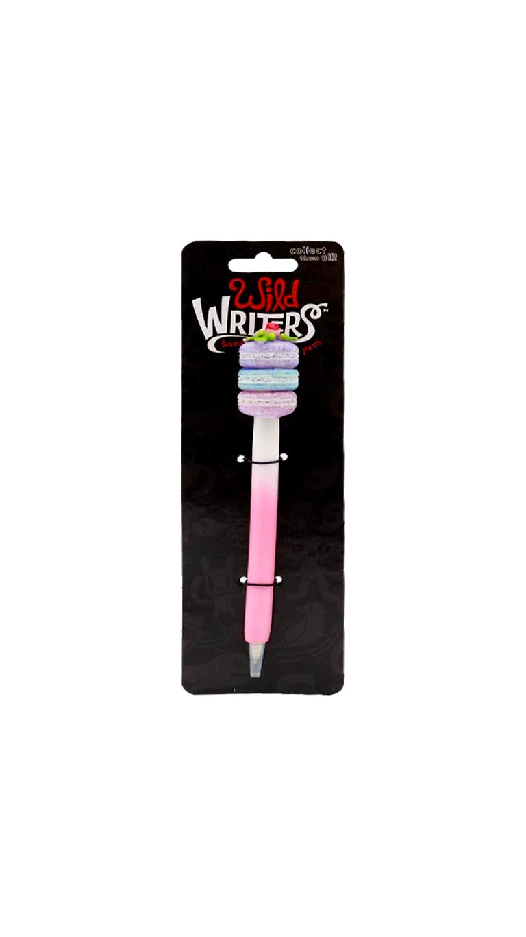 Wild Writers Polystone Rollerball Pen - Macaron