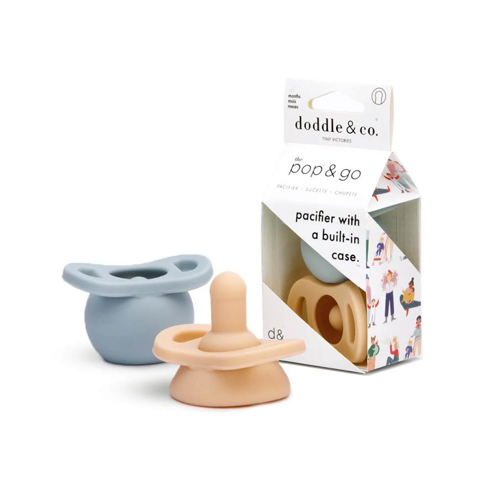 Doddle & Co Pop & Go Pacifier with Built-in Case