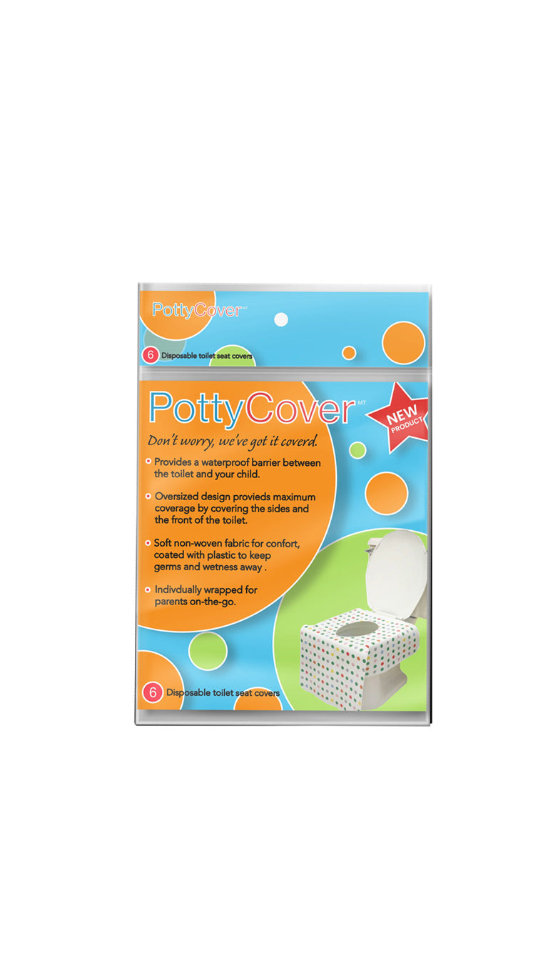 Potty Disposable Toilet Seat Covers - 6 Pcs