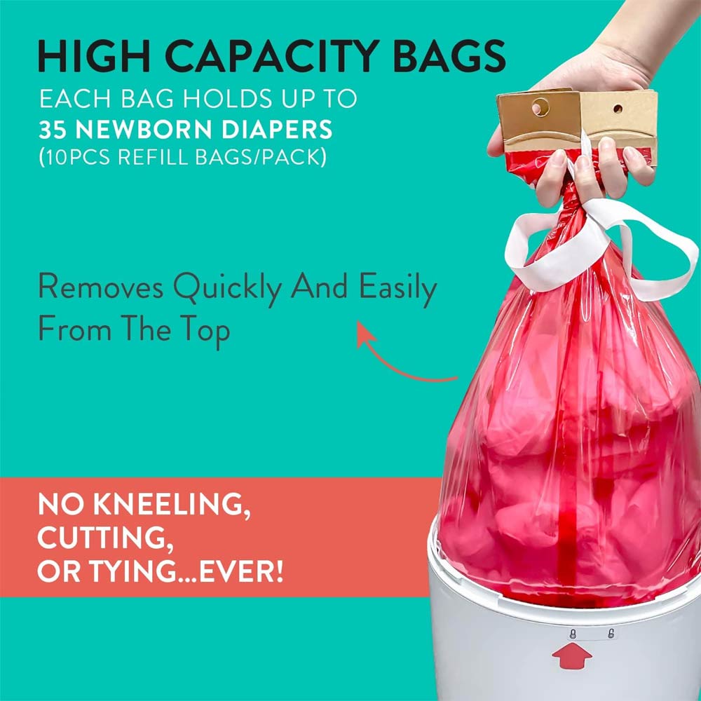 Prince Lionheart Diaper Twist'r Refill Bags - 10 Pack