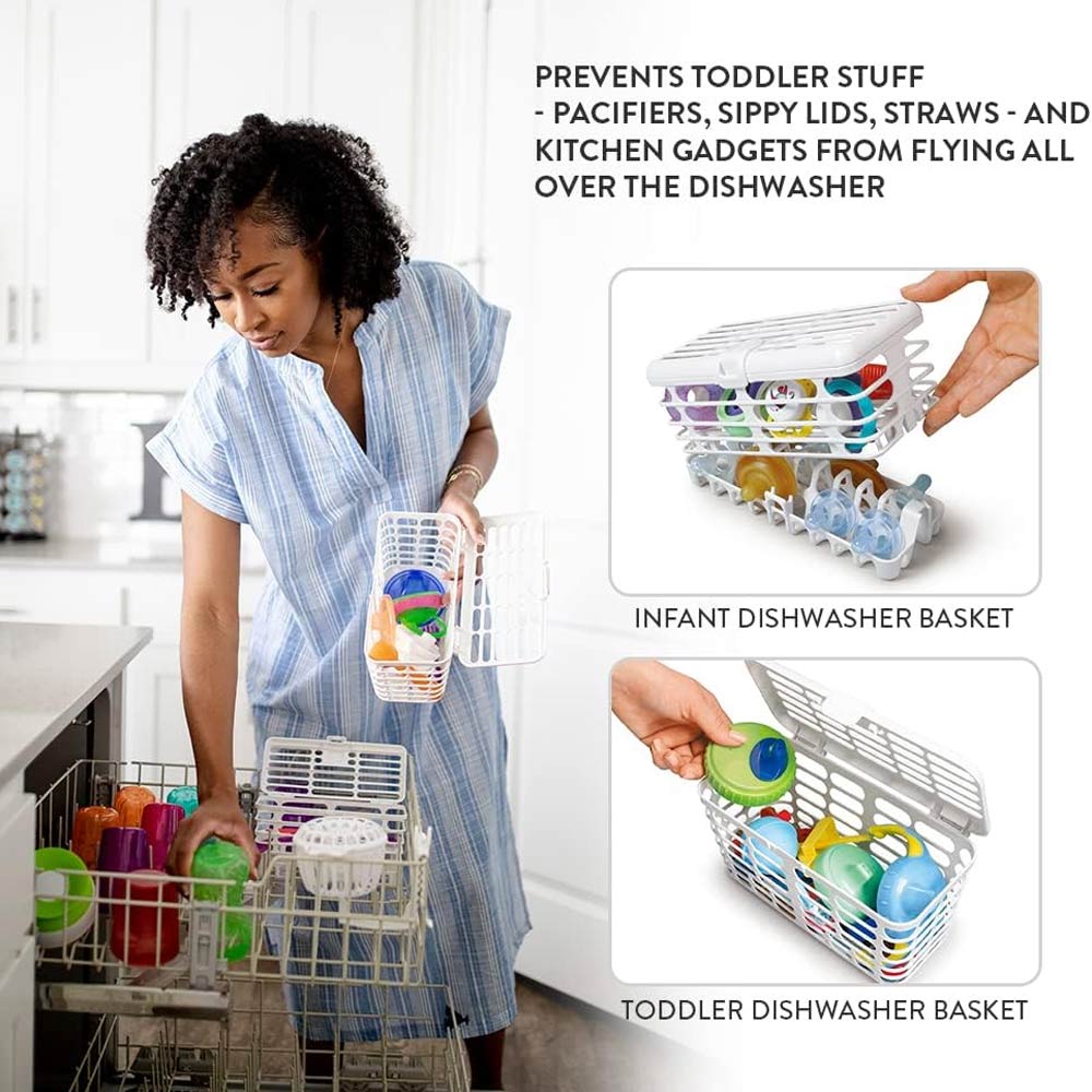 Prince Lionheart 2-In-1 Dishwasher Basket Combo