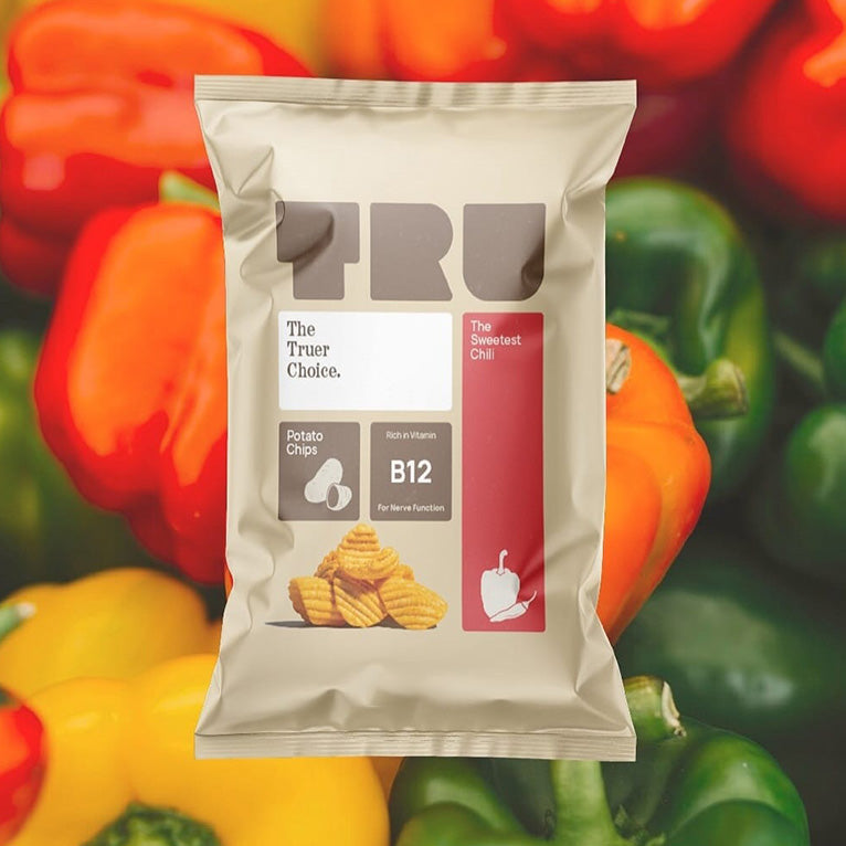 Prolife Tru Potato Chips - Sweet Chili Flavor with Vitamins (45gm)