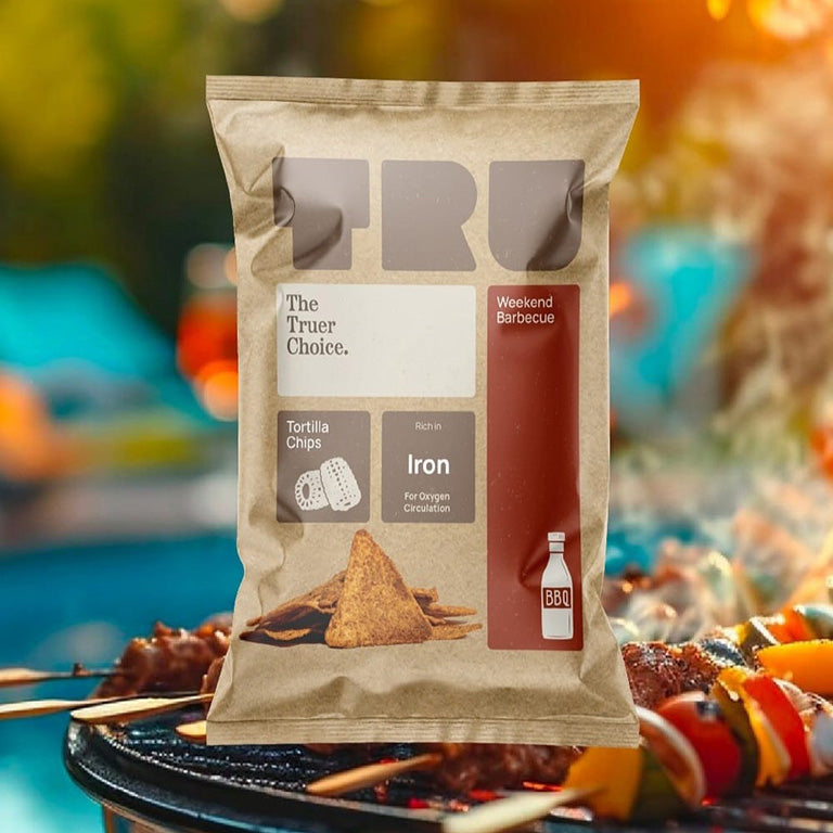 Prolife Tru Tortilla Chips - Weekend Barbecue Flavor with Minerals (90gm)