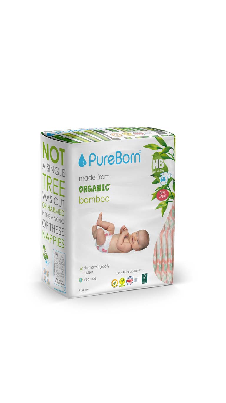 PurebornNewborn68Diapers