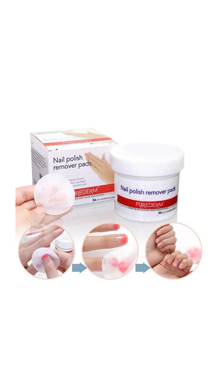 PuredermNailPolishreoverPads
