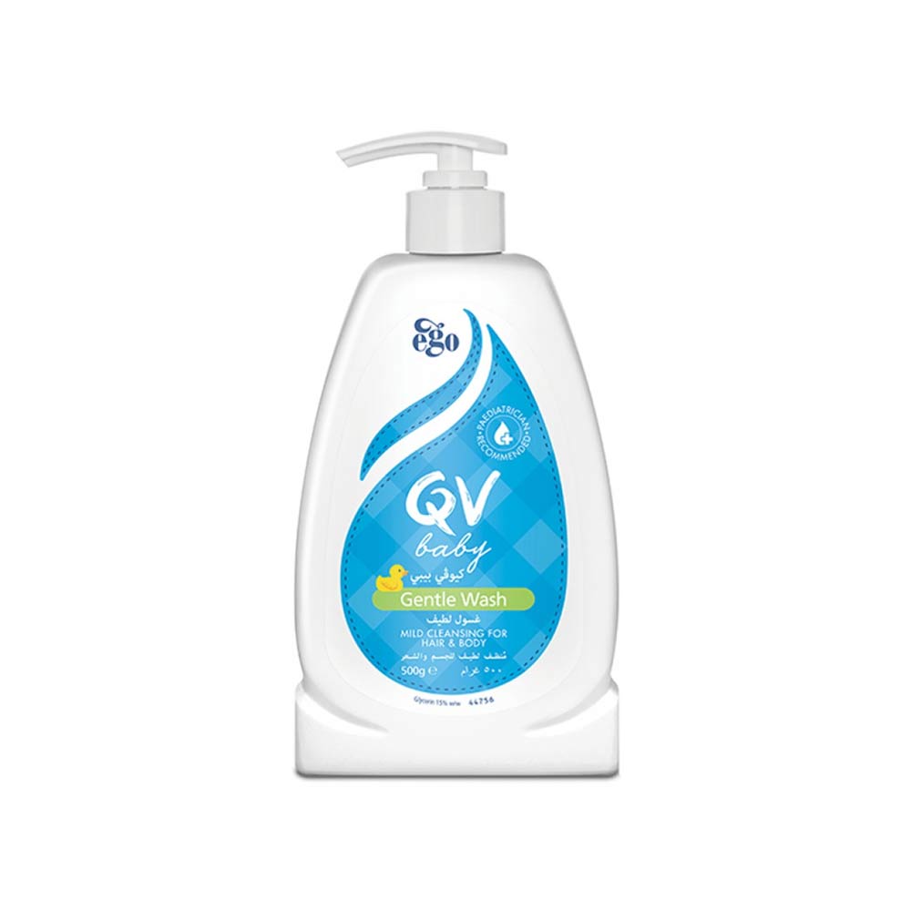 QV Baby Gentle Wash Cleansing For Hair & Body - 500g