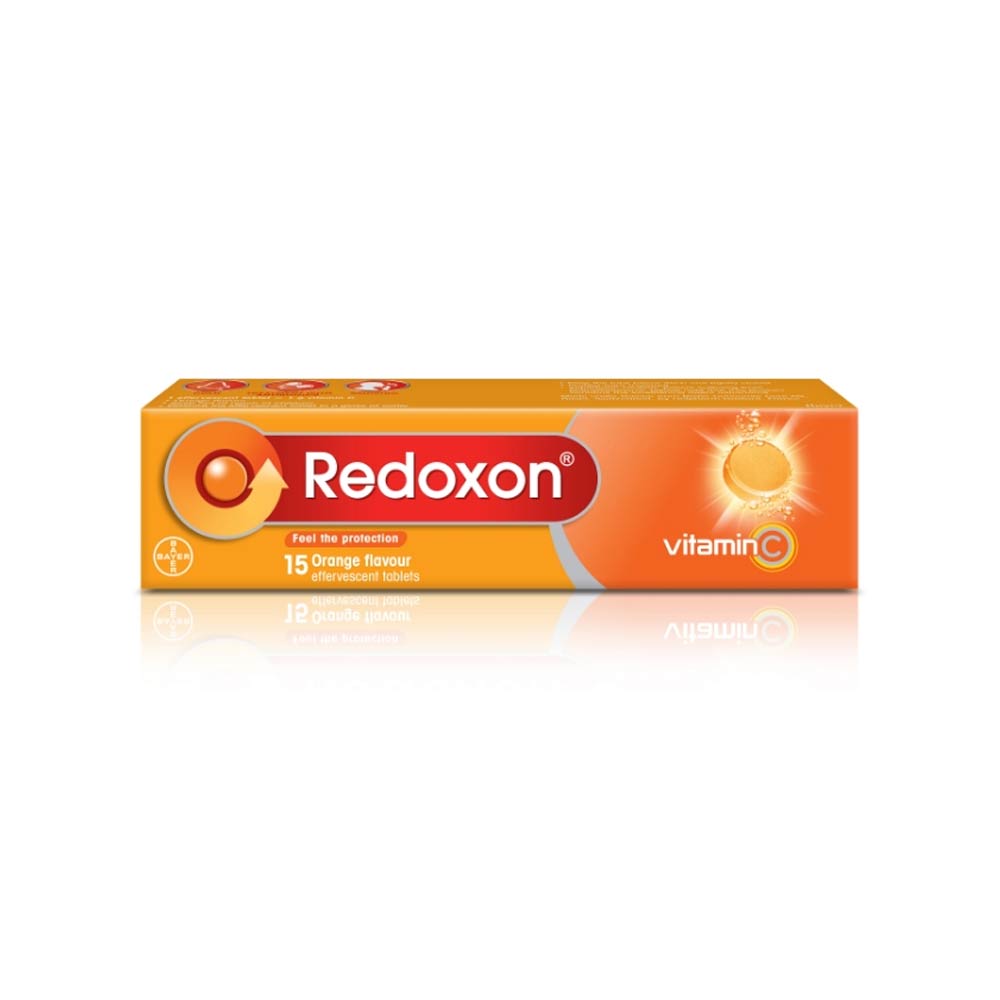 Redoxon Vitamin C Orange Flavor - 15 Tablets