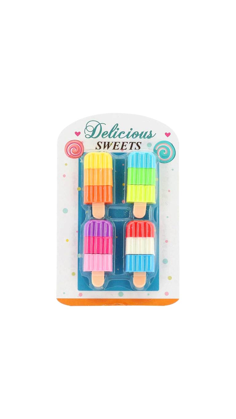 Roco Kids Eraser - Popsicles