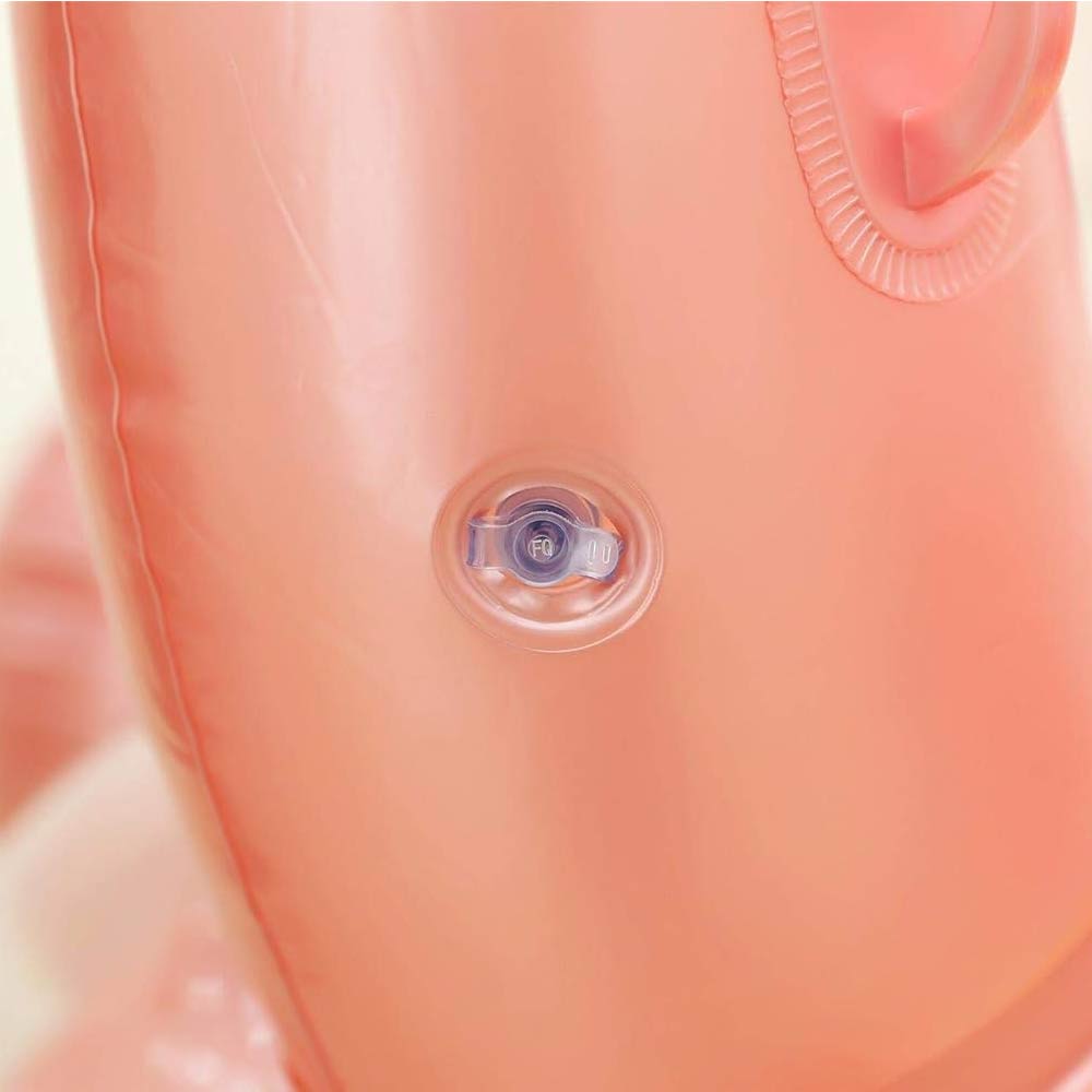 Rose Gold Sequined Huge Float - Flamingo