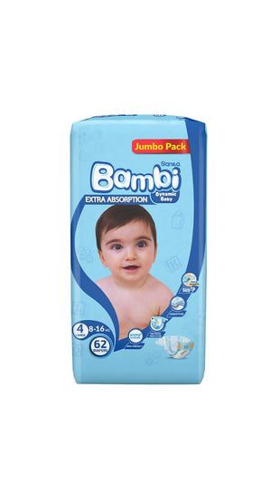 SanitaBambiSize4Large(8-16kg)62DiapersJumboPack2