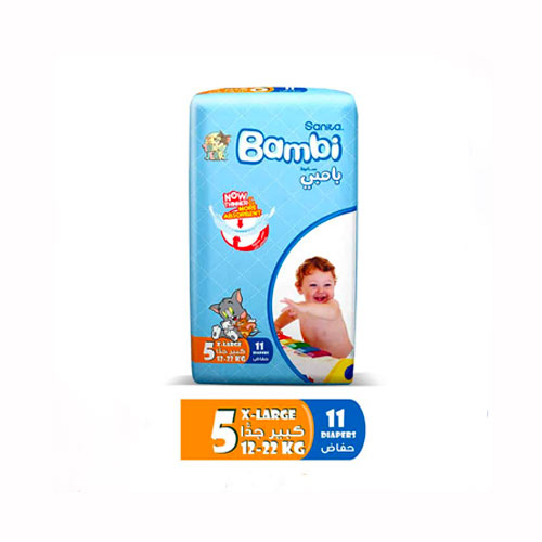 SanitaBambiSize5XLarge1222kg11Diapers