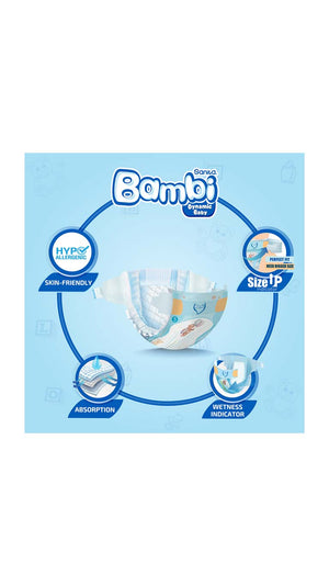 SanitaBambiSize5XLarge1222kg11Diapers2