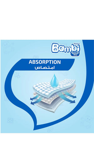 SanitaBambiSize5XLarge1222kg11Diapers3